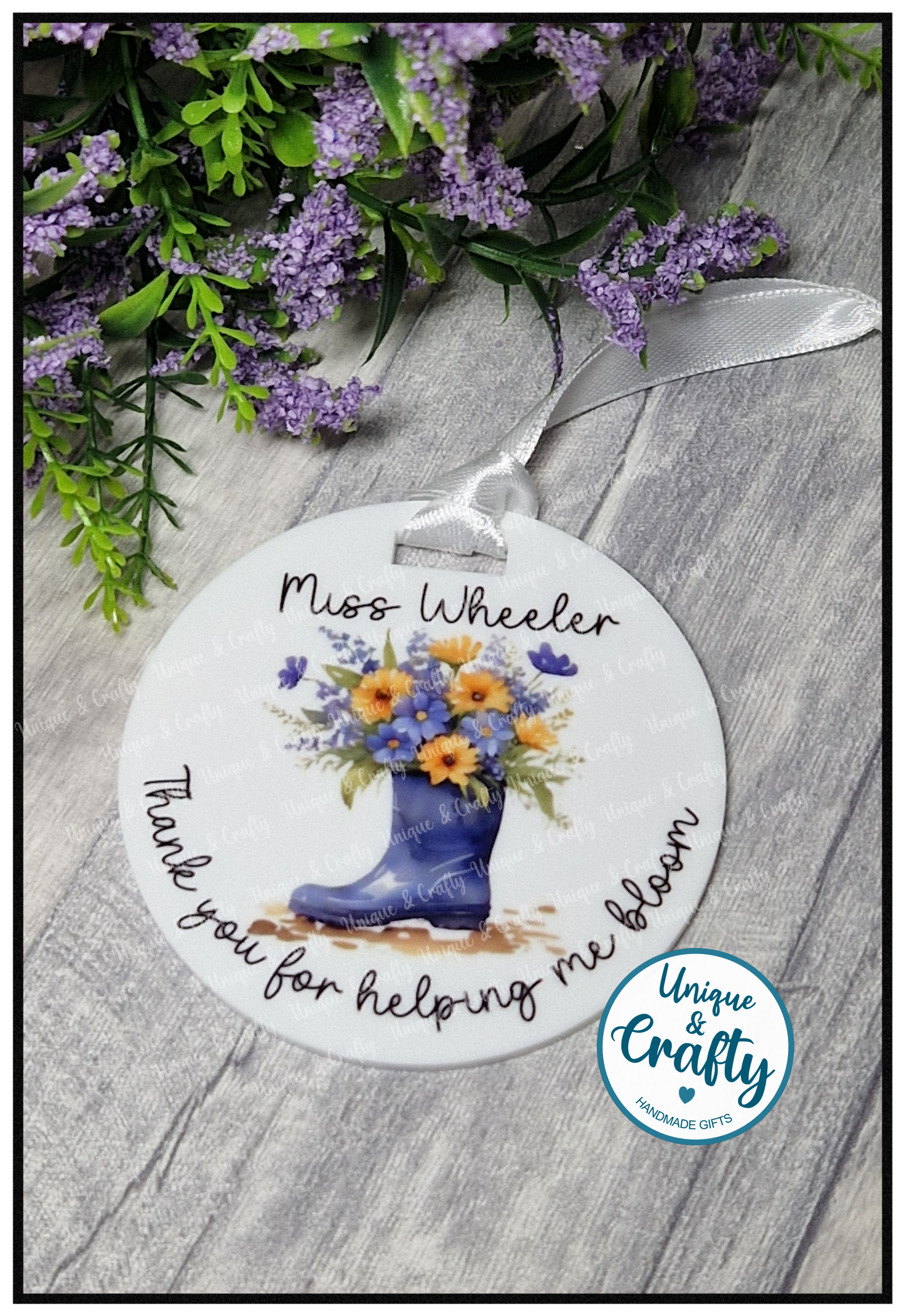 Teacher appreciation Plaque