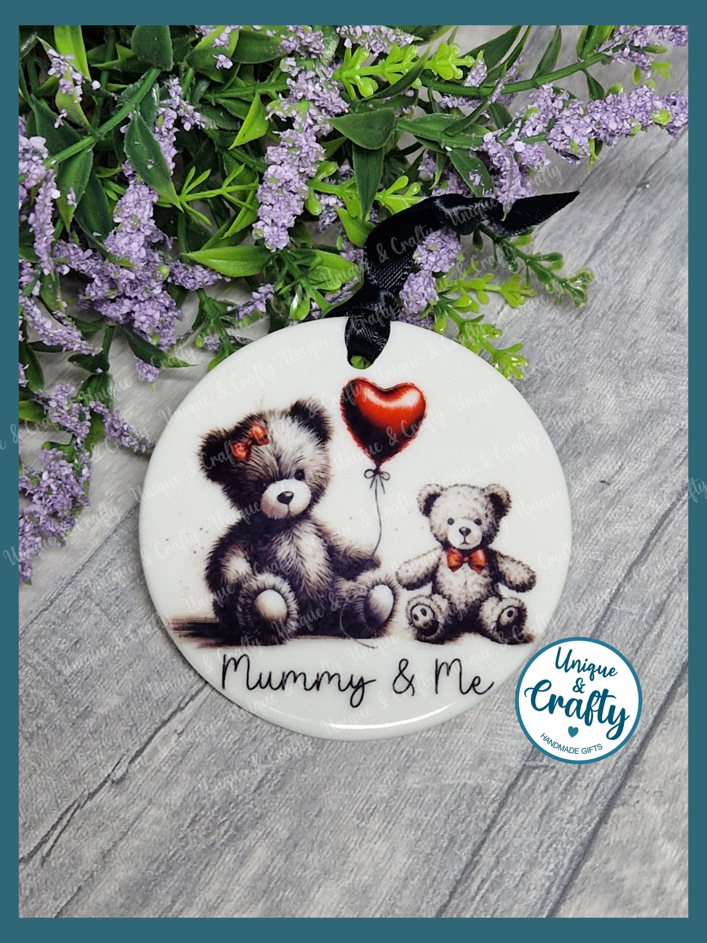Mummy & Me Acrylic Bauble..