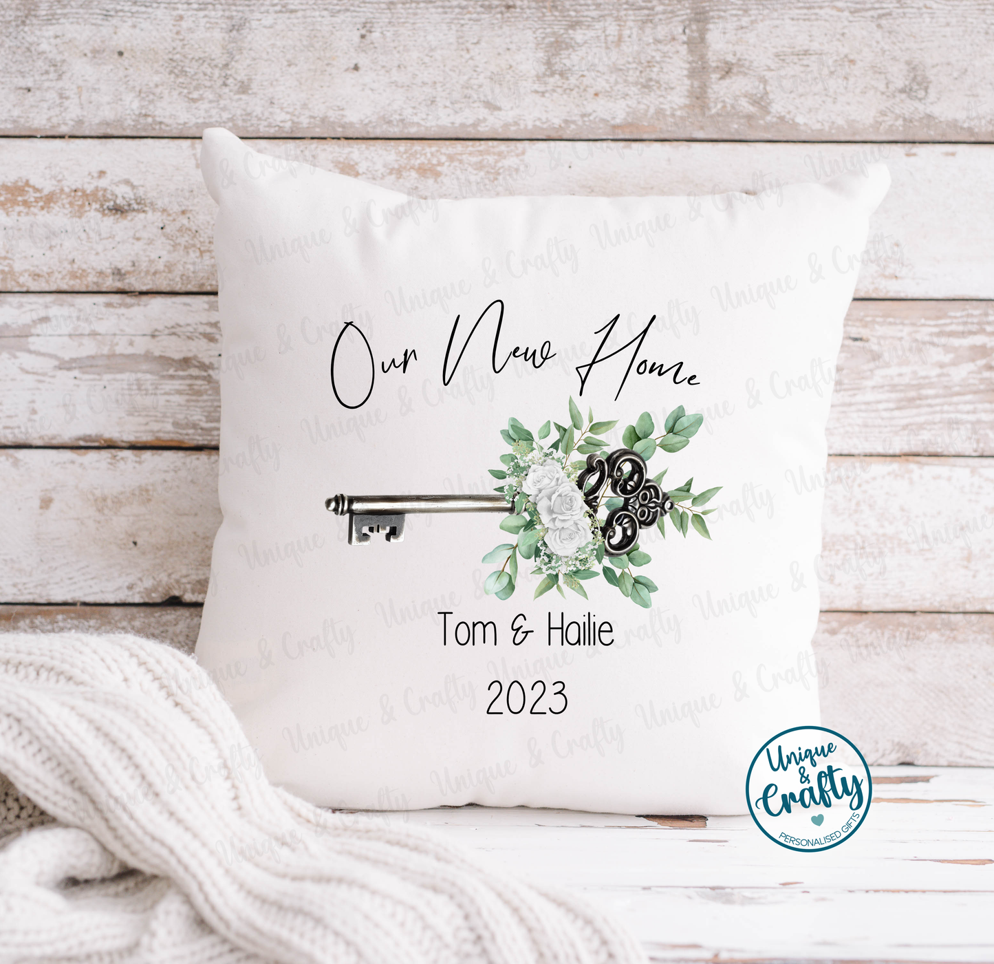 New Home Key Cushion