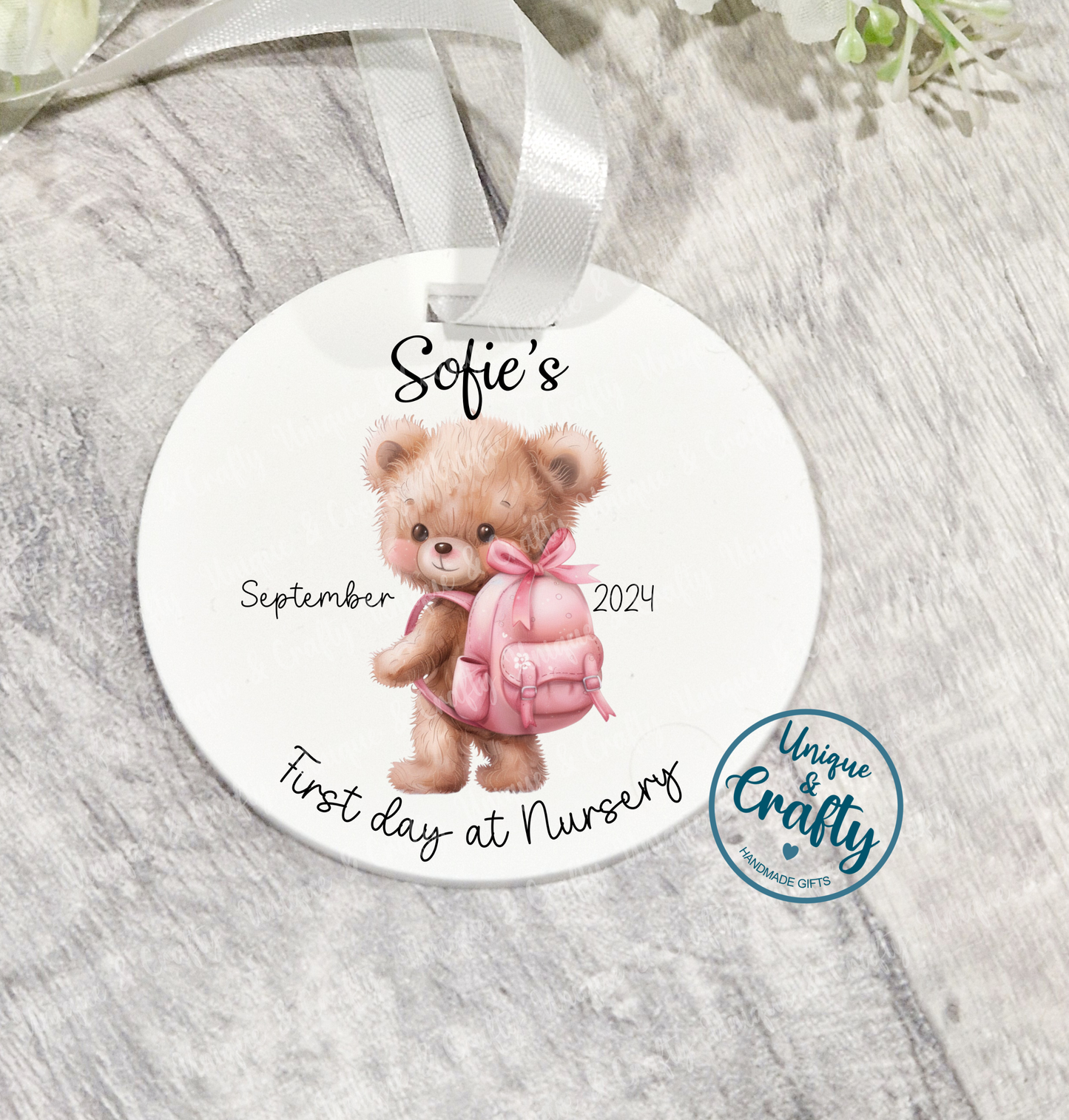 First Day at school plaque