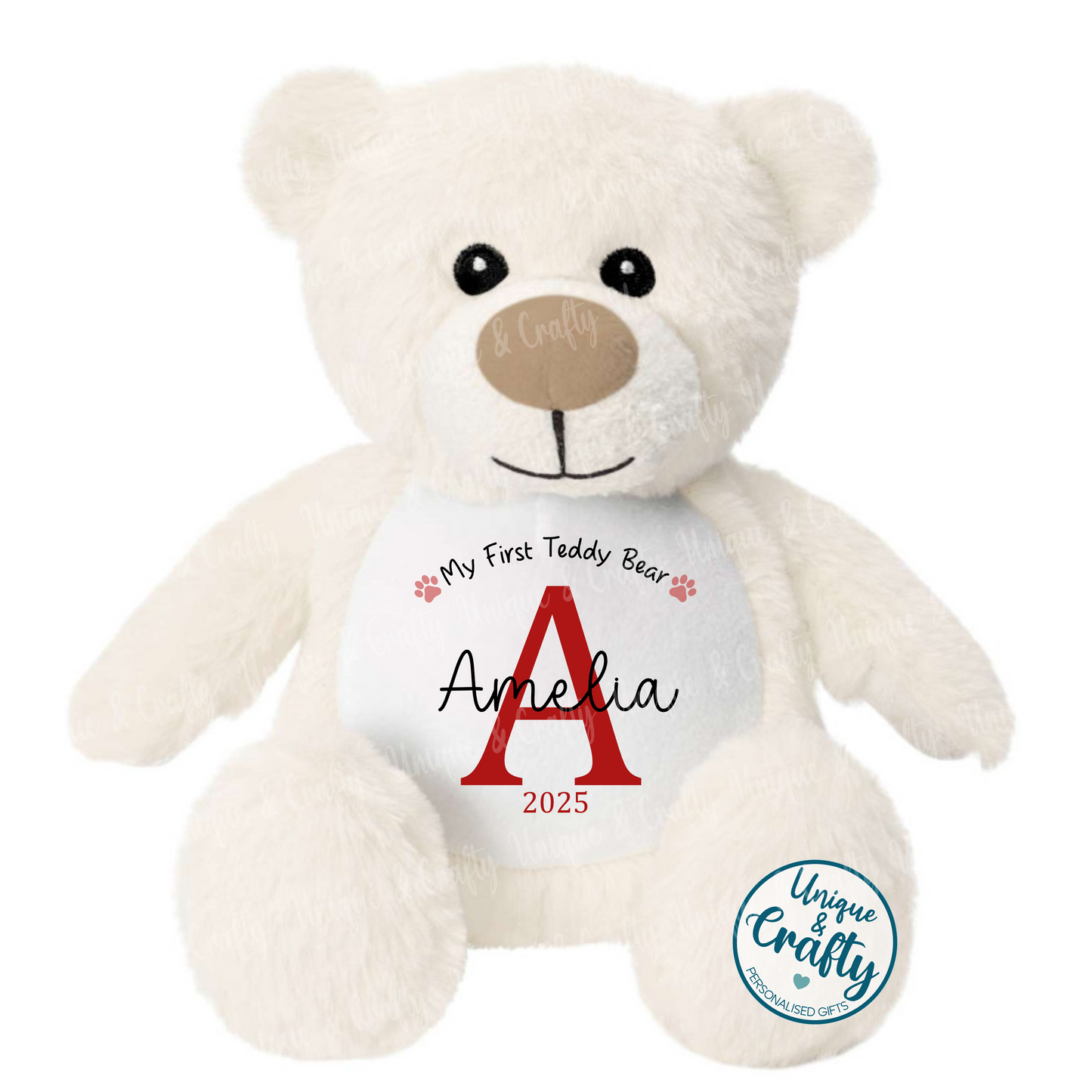 My First Teddy Bear.. Personalised Teddy.