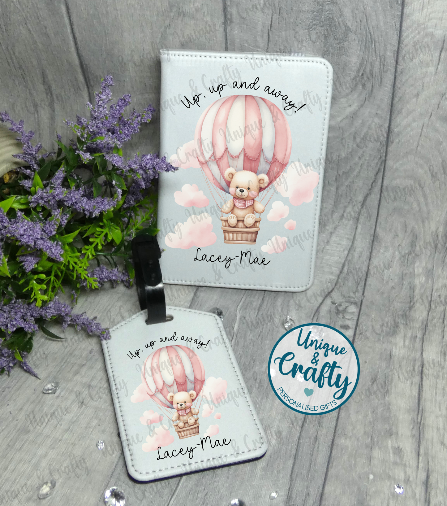 Passport Cover with Luggage tag option..