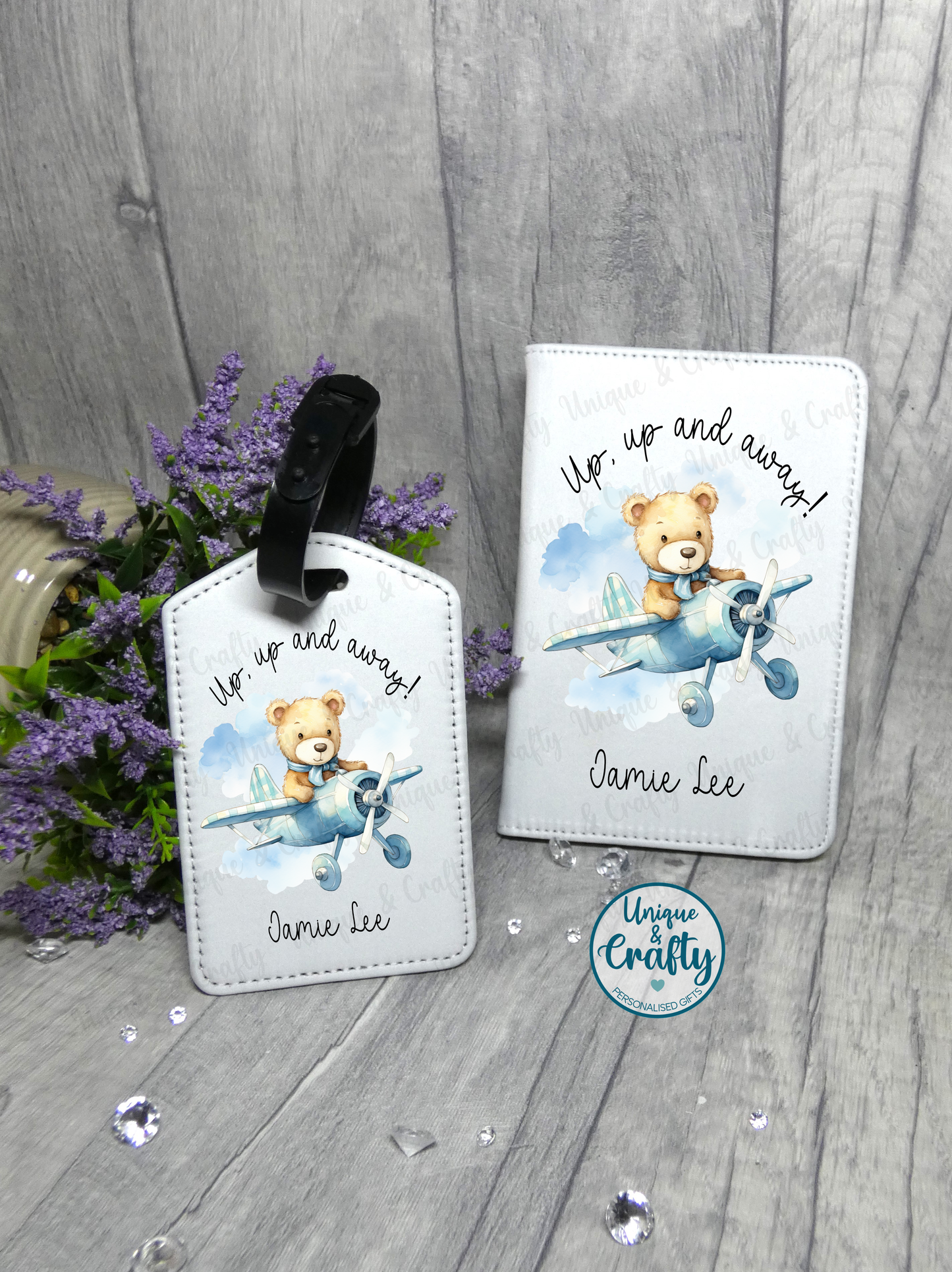 Passport Cover with Luggage tag option..