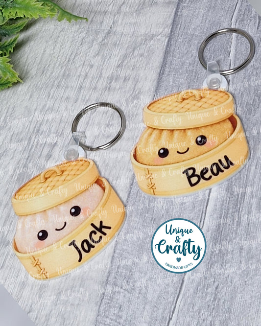 kawaii Dumpling Keyring. Kids Craze. Squishy Teacher gift