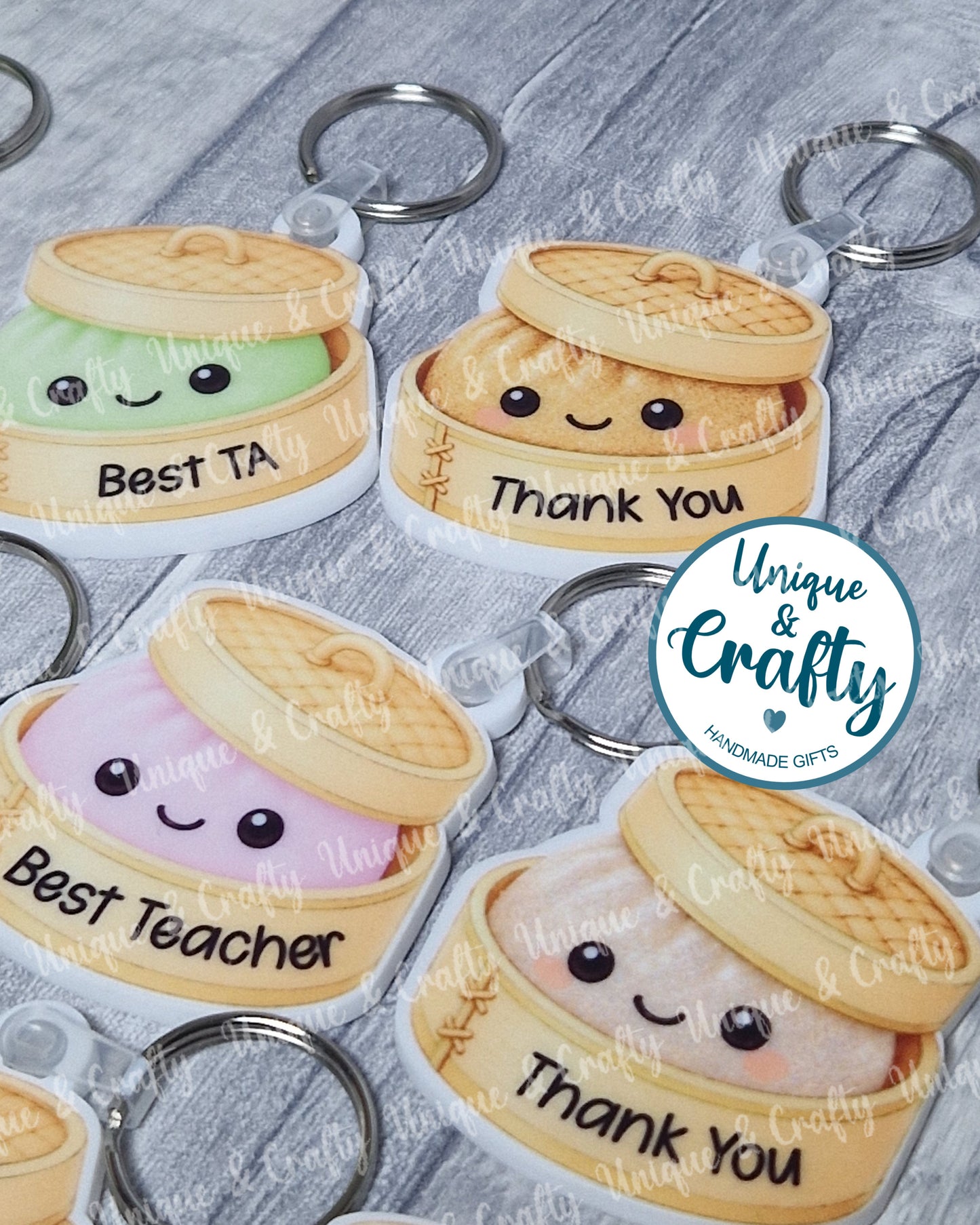 kawaii Dumpling Keyring. Kids Craze. Teacher gift