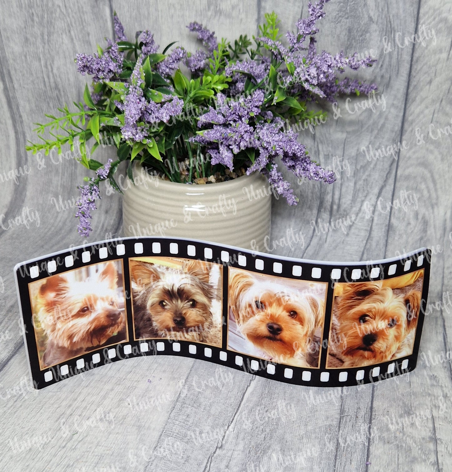 Film Reel Photo Display.. Unique Gift, Birthday Wedding New Baby