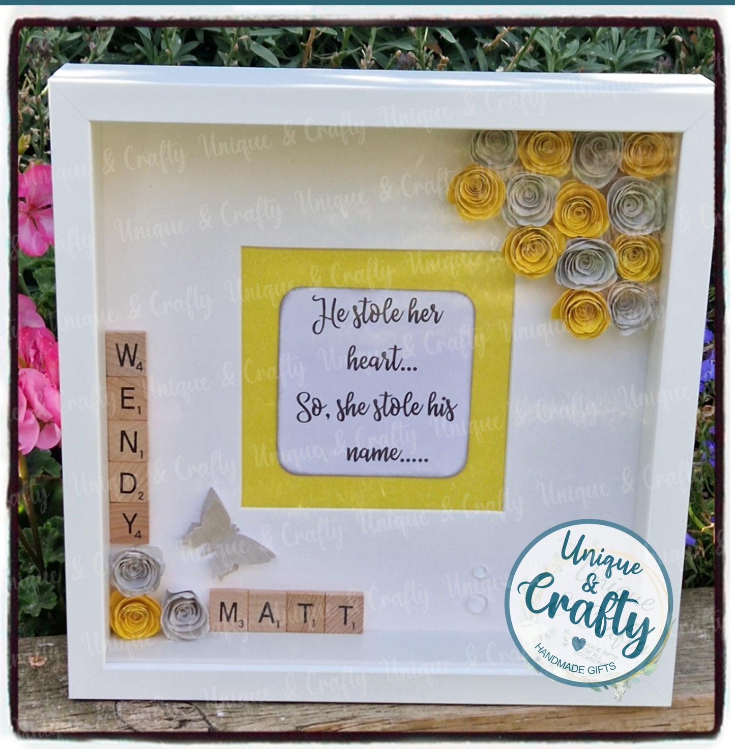 Wedding Box Frame