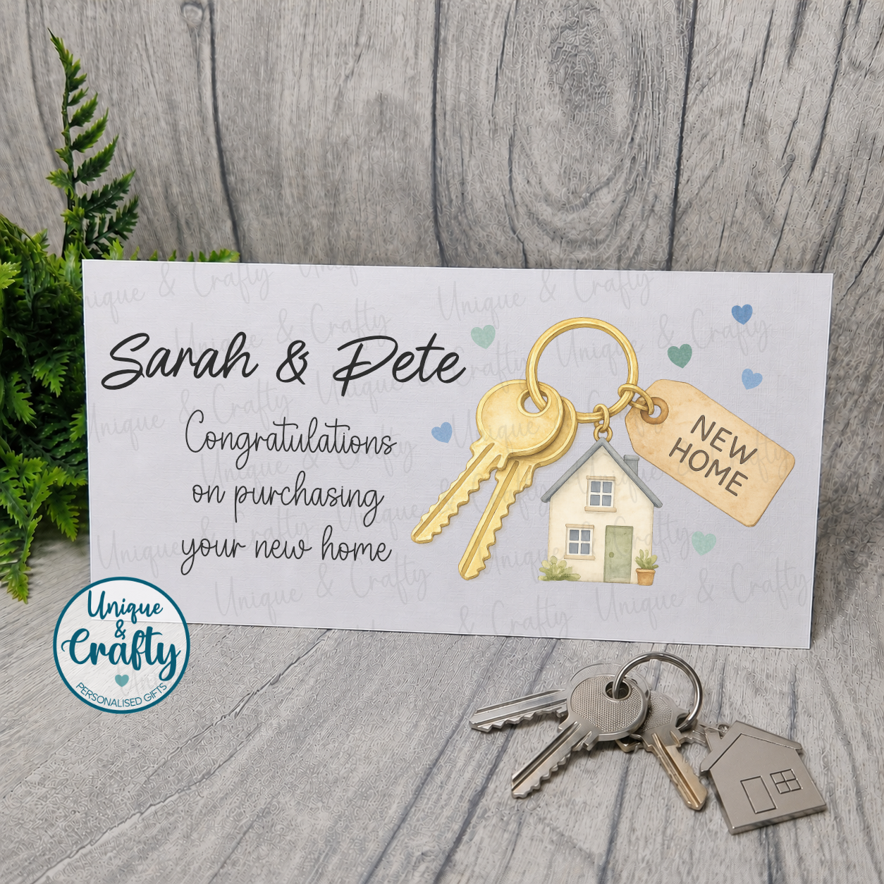 New Home Money Holder Gift Card.