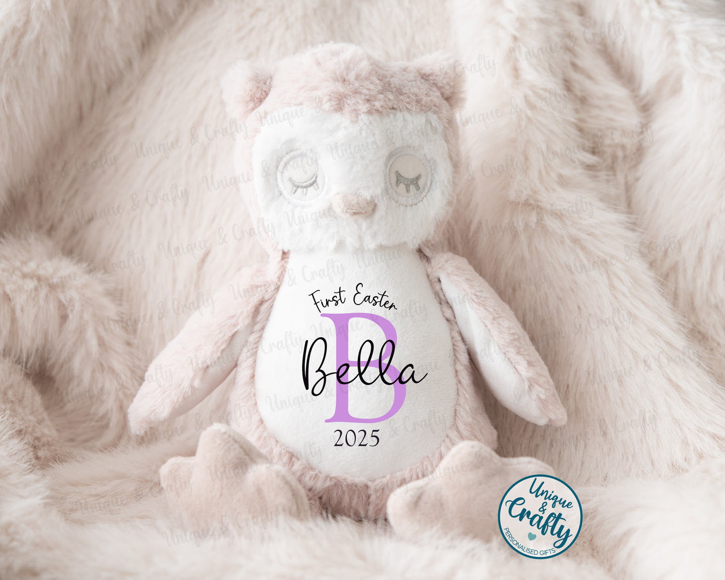 Personalised Owl.. Mumbles Teddy