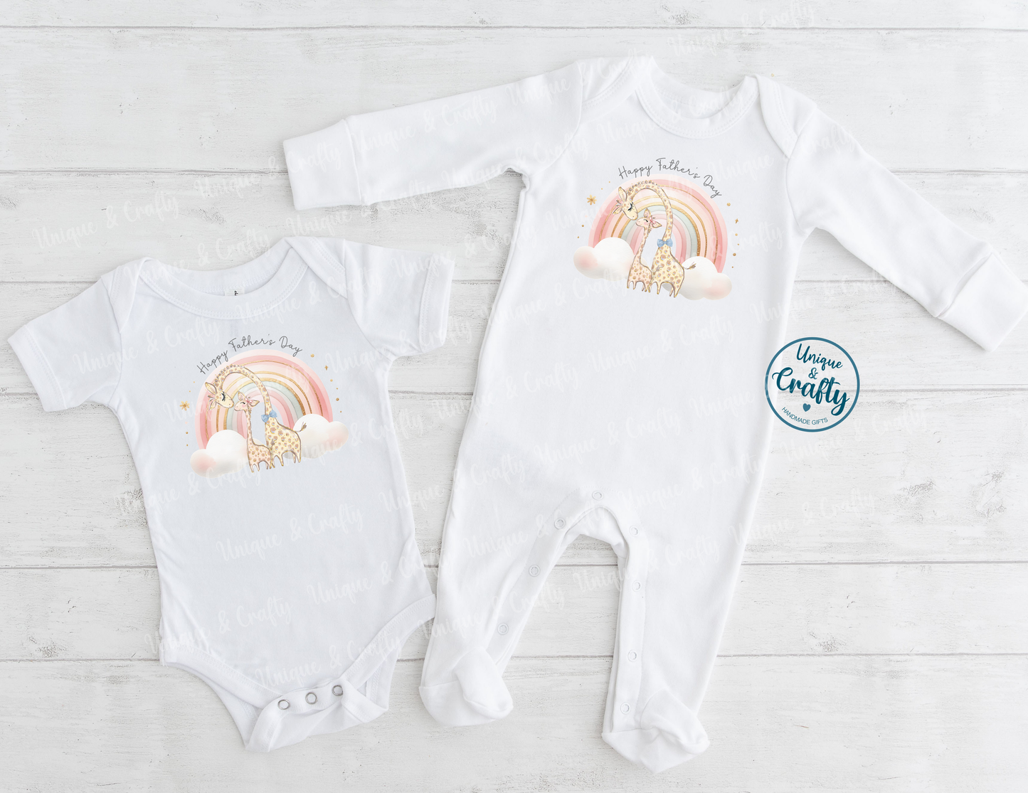 Personalised Father's Day Bib, Vest or Sleepsuit..