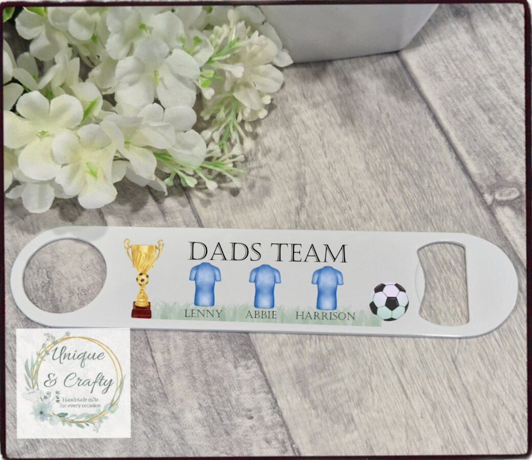 Dad's Team Bottle Opener