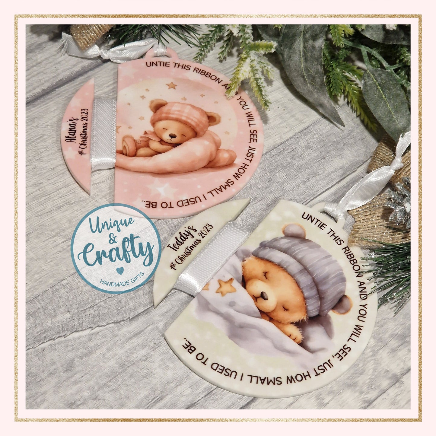 Ribbon Bauble.. First Christmas