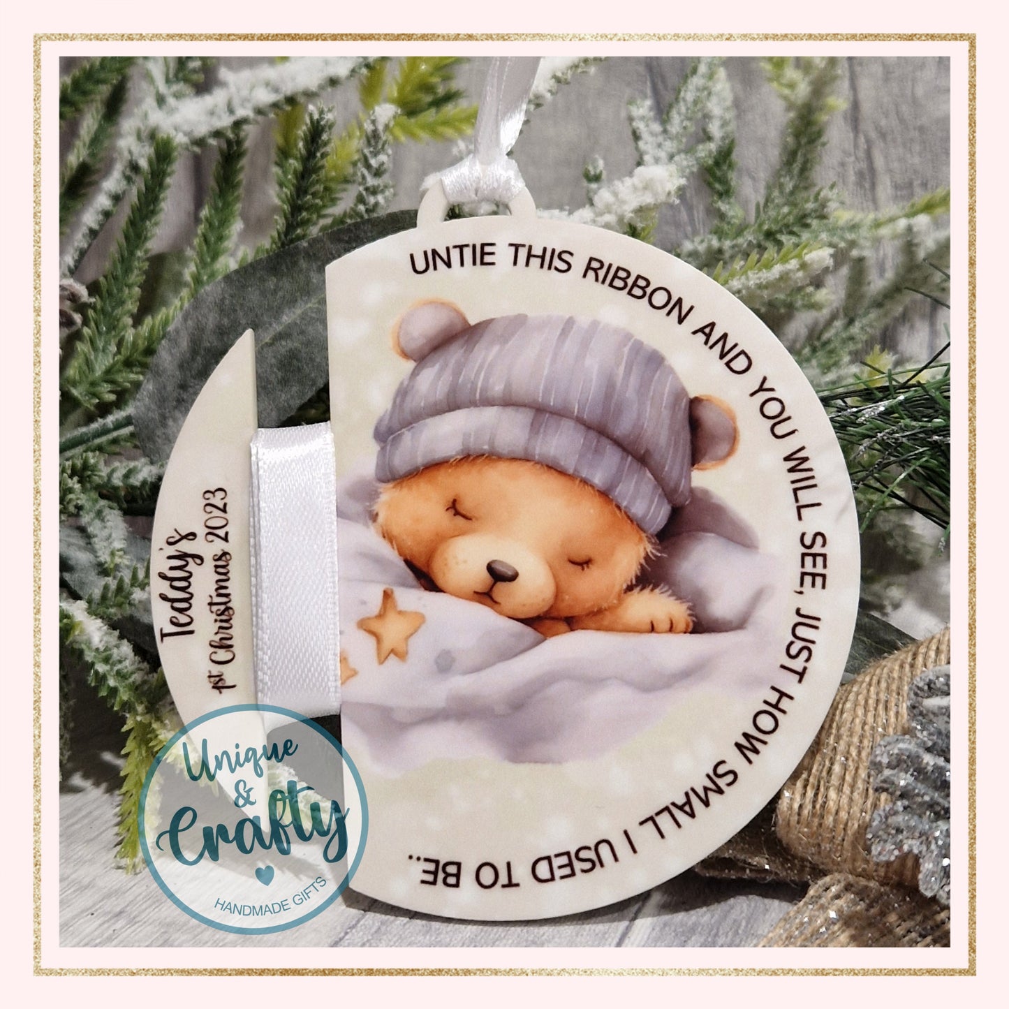 Ribbon Bauble.. First Christmas