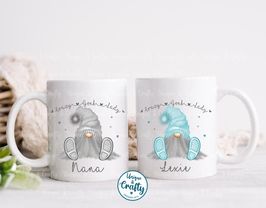 Crazy Gonk Mug and Coaster.. personalised