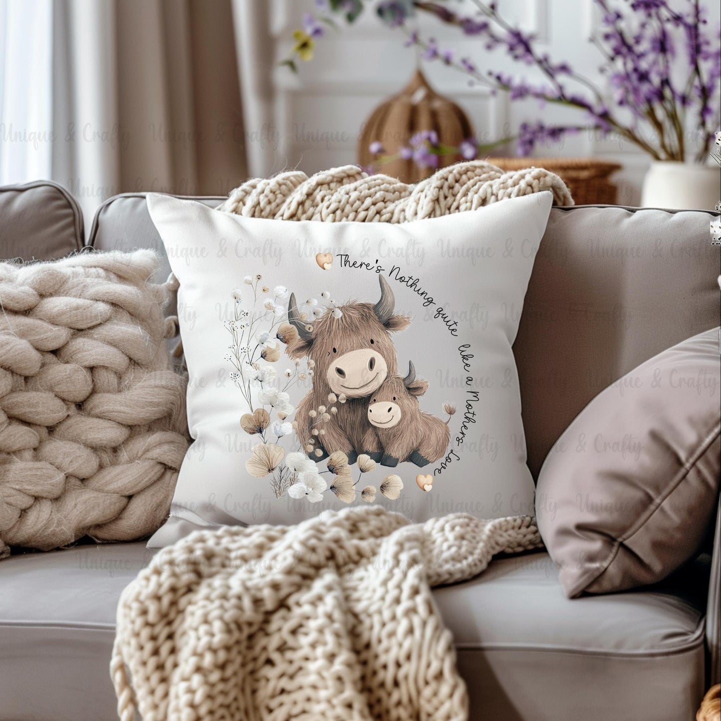 There's nothing quite like a Mothers Love .. nursery, new baby, christening.. personalised gift