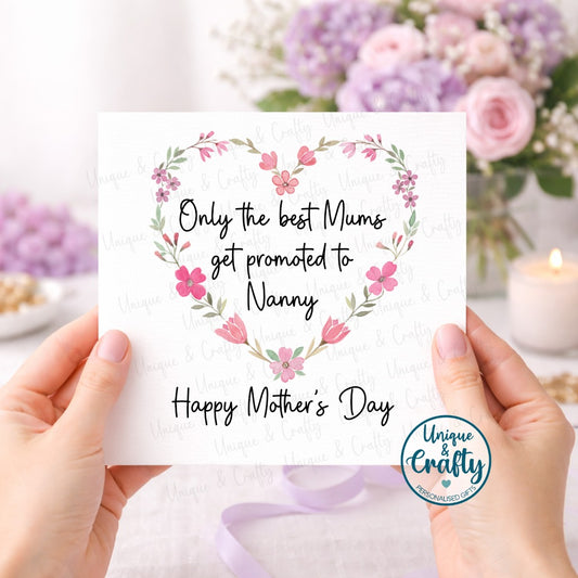 Best Mums Mother's day Card – 6x6 Inch Square Greeting Card. Promoted