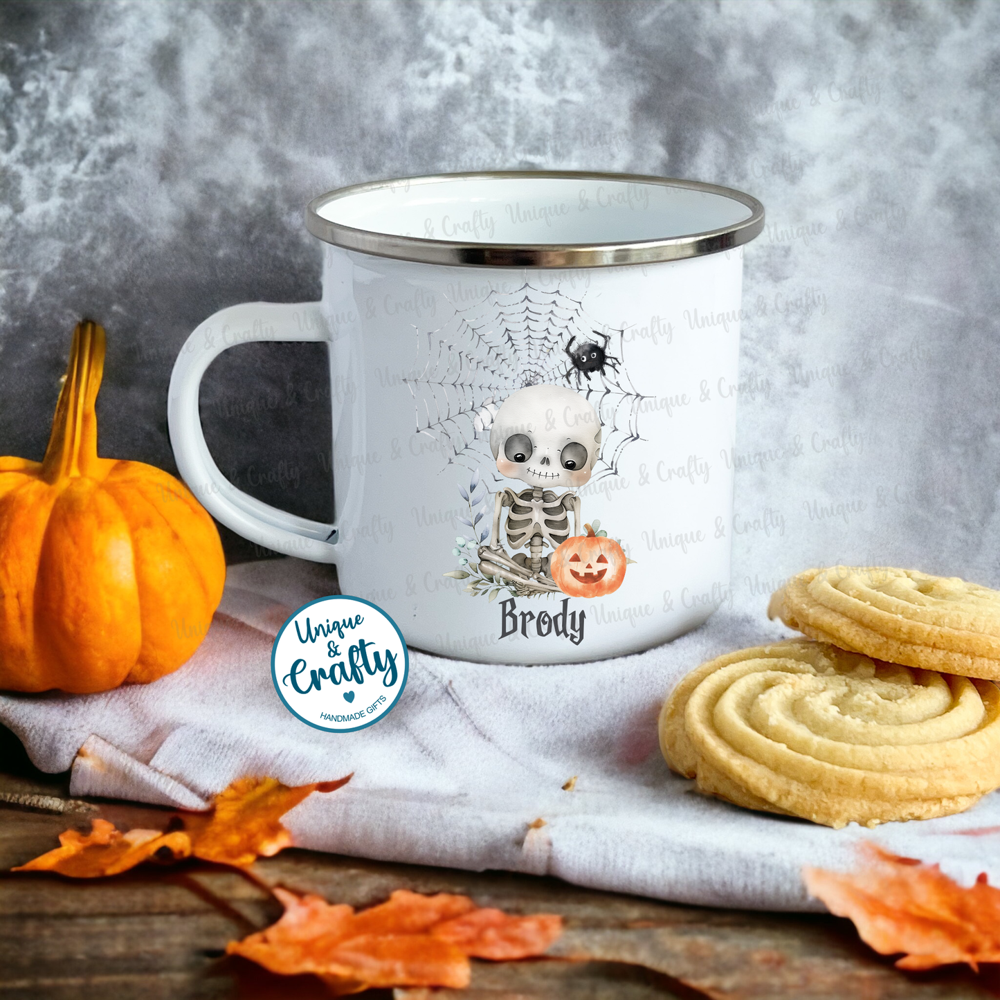 Halloween Enamel cup matching bag available