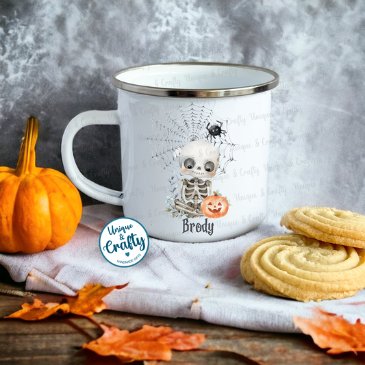 Halloween Enamel cup matching bag available