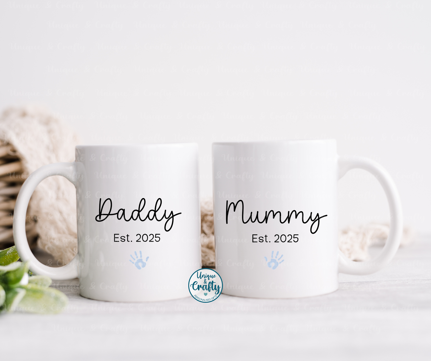 New Parents.. Mug and Coaster Dual set