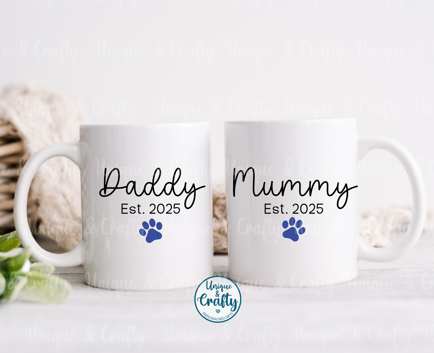 Furbaby New Parents.. Mug and Coaster Dual set