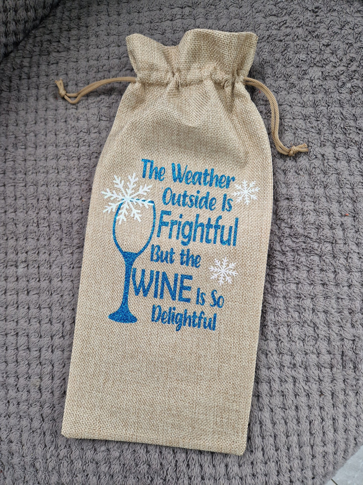 REDUCED Wine Bottle Bags