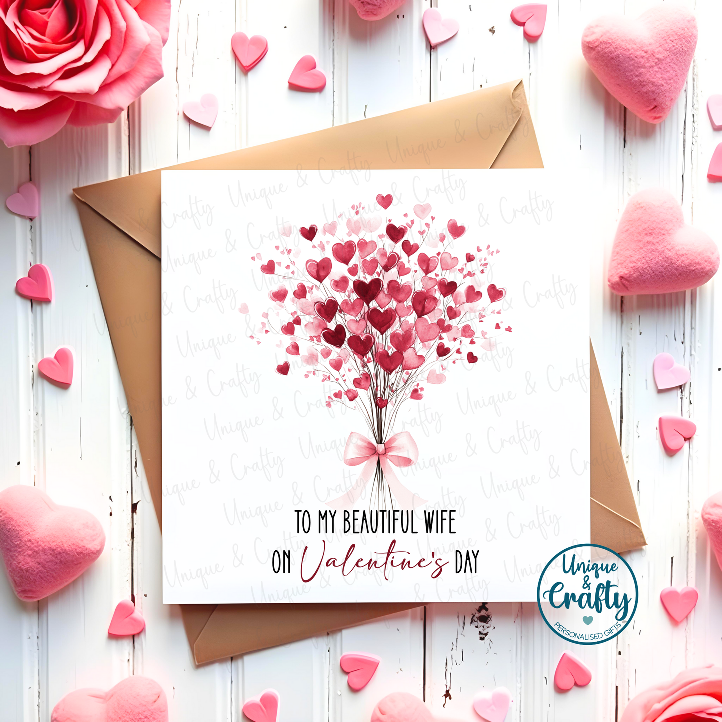 Valentine's Day Card. 6x6in cards.