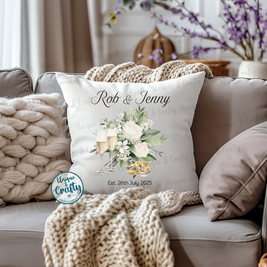 Wedding Cushion.. newly weds