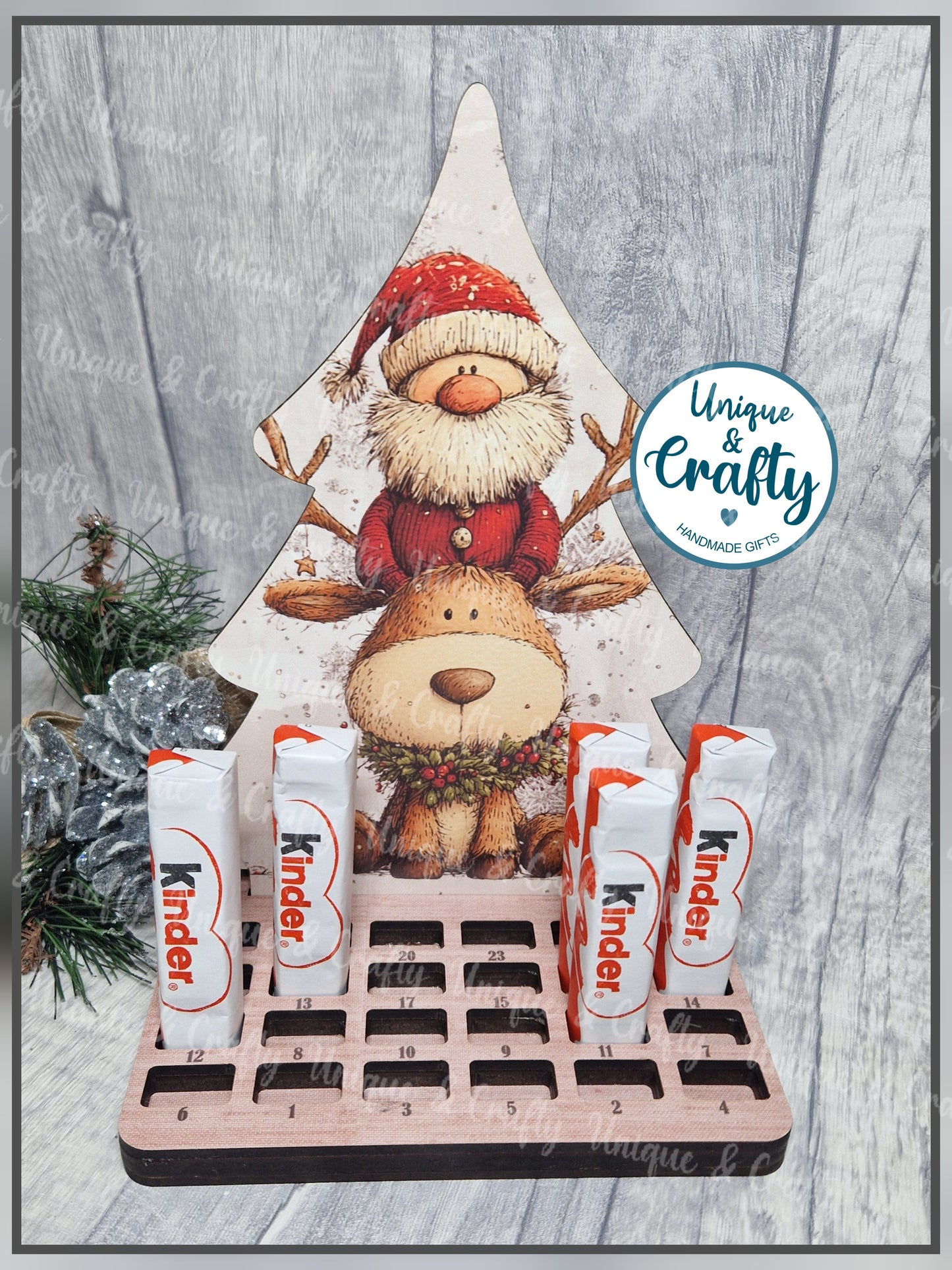 REDUCED Christmas countdowns.  Kinder or chocolate coins
