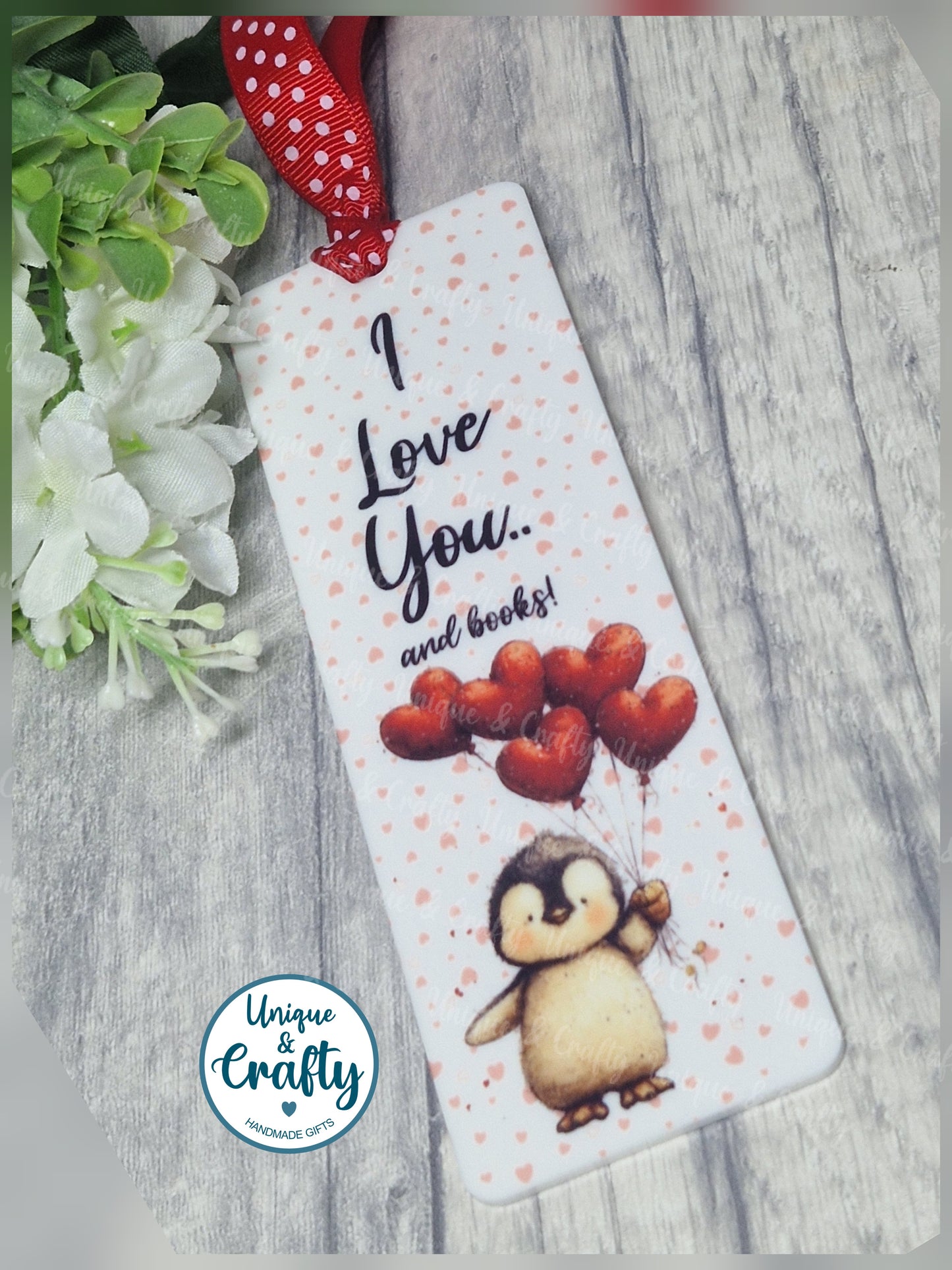 Acrylic Bookmarks for Book Lovers. Cute Illustrated Bookmark Gift. Reader Gift Idea
