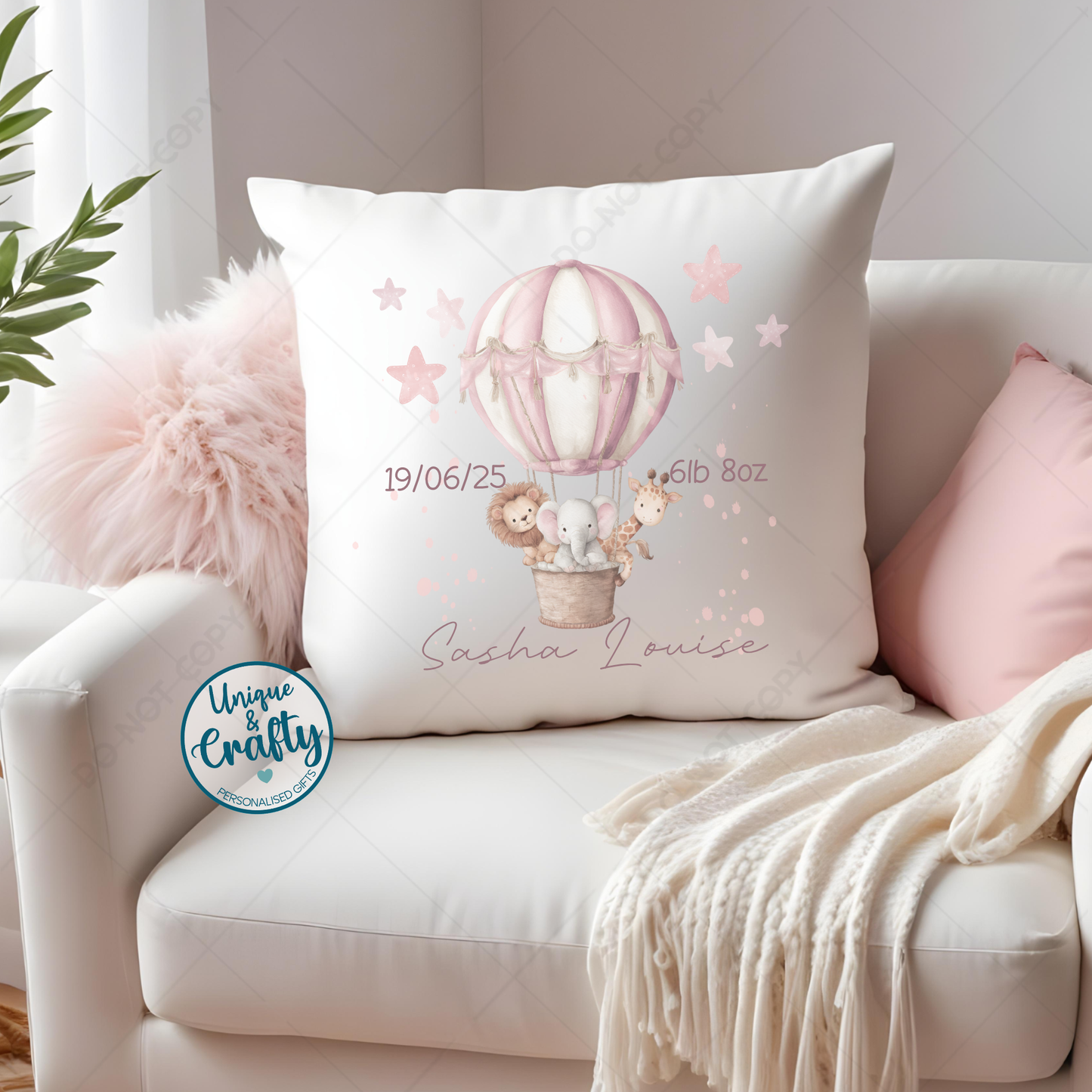 New Baby Air Balloon Cushion