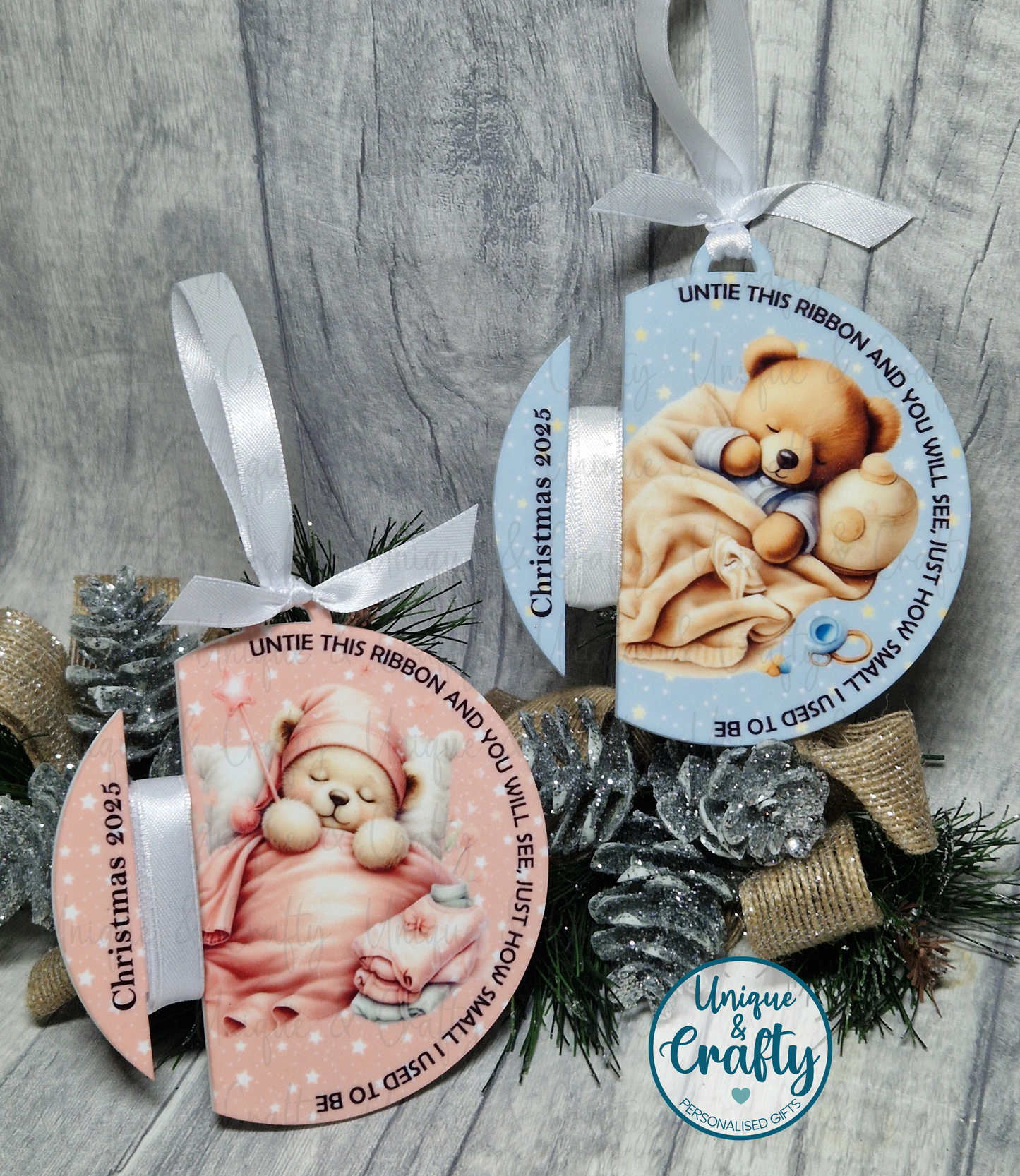 Ribbon Bauble.. First Christmas