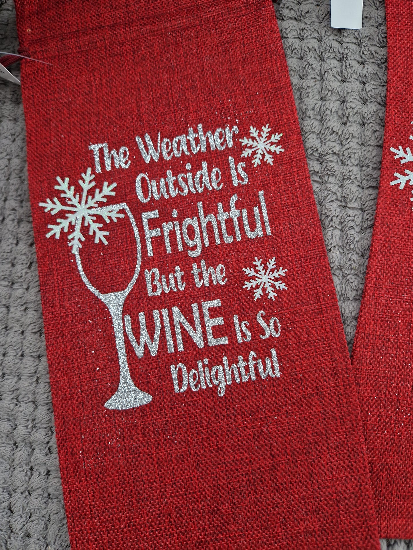 REDUCED Wine Bottle Bags