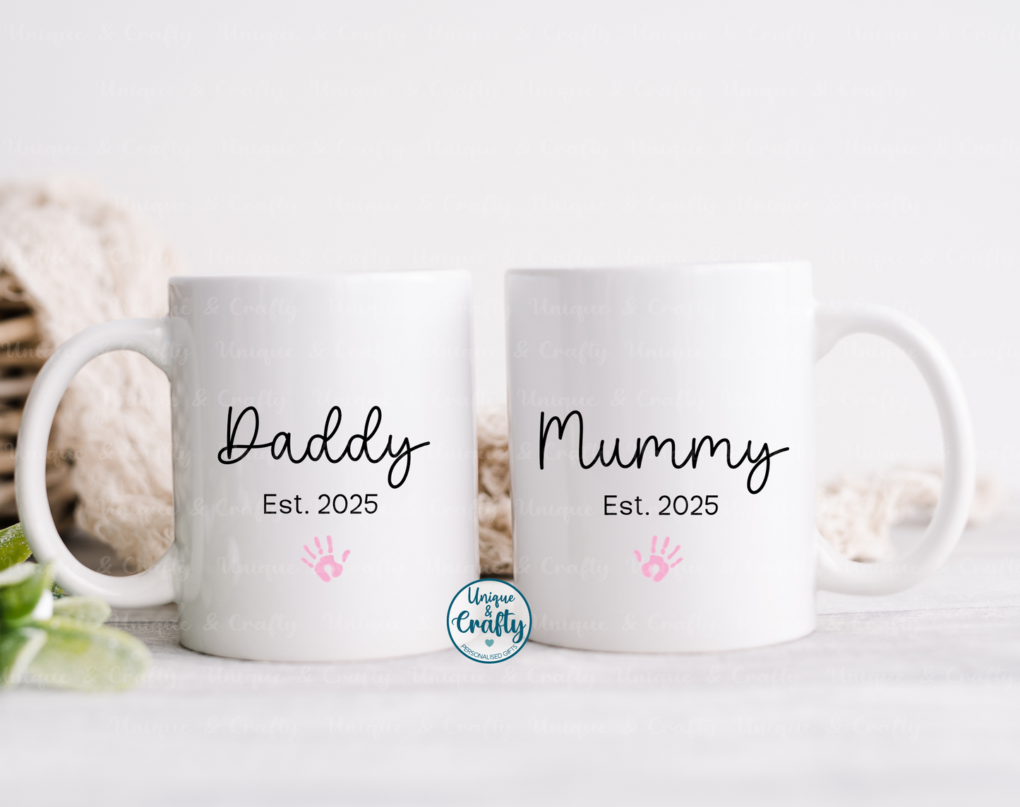 New Parents.. Mug and Coaster Dual set