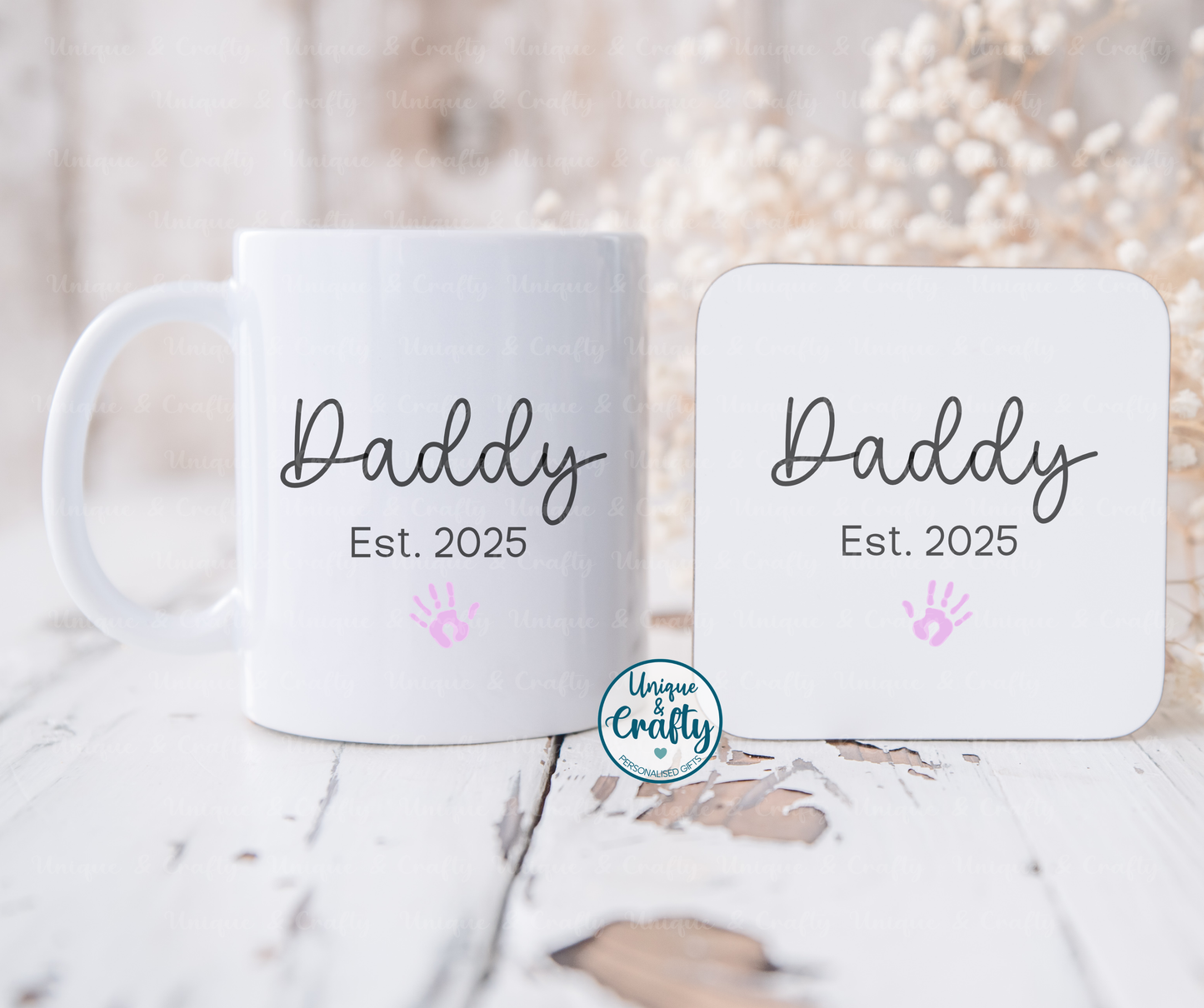 New Parents.. Mug and Coaster Dual set