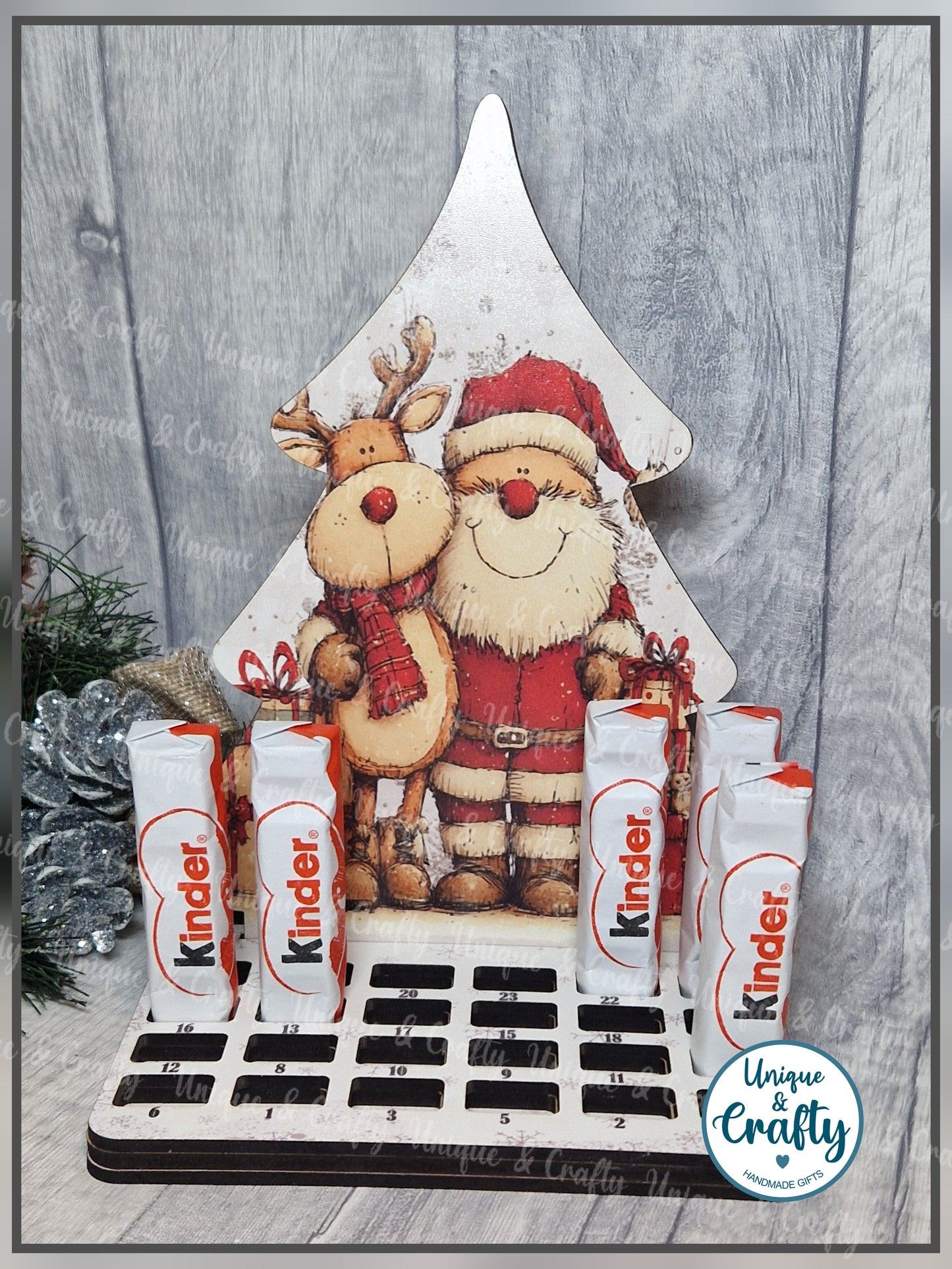 REDUCED Christmas countdowns.  Kinder or chocolate coins