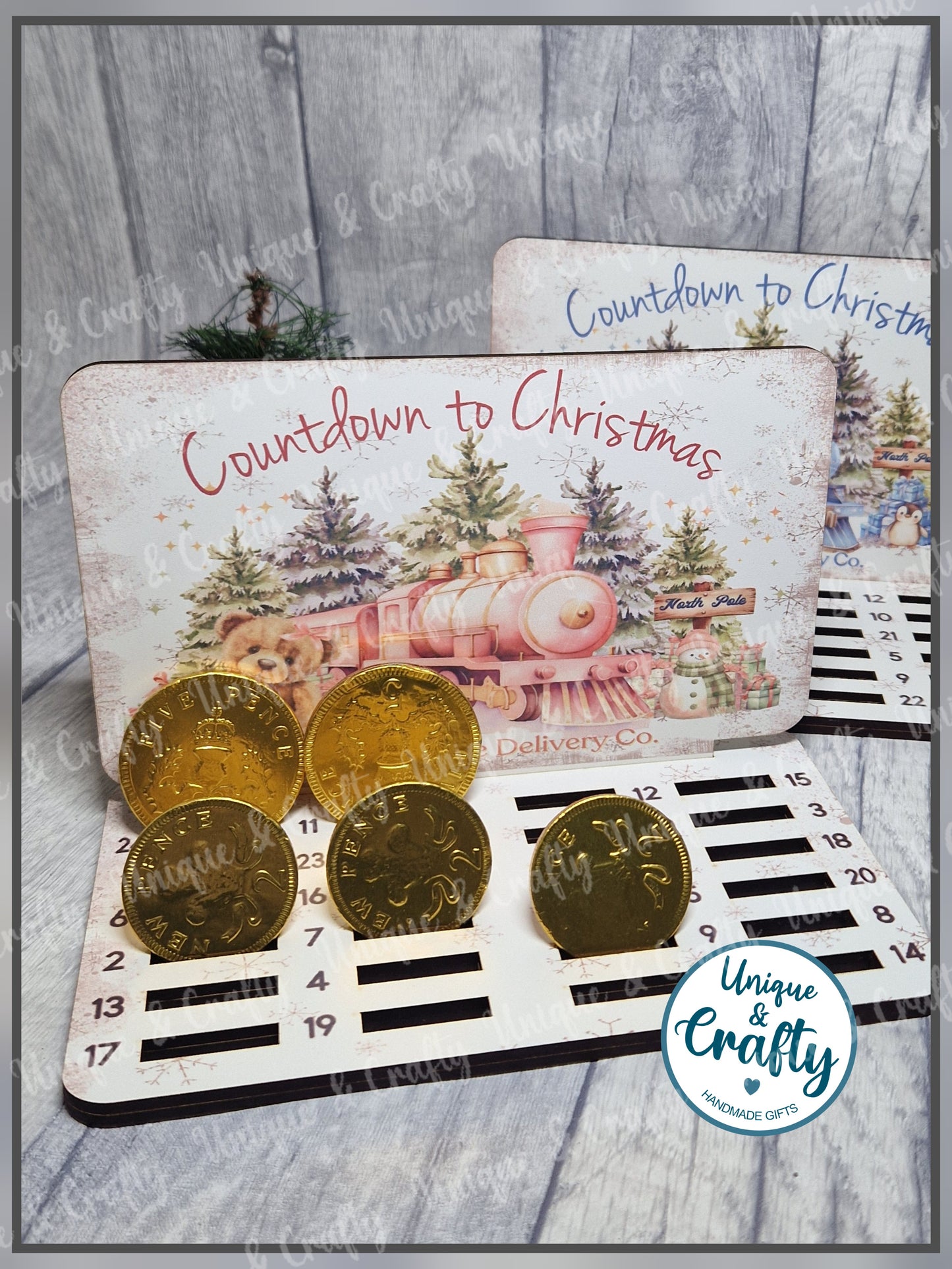 REDUCED Christmas countdowns.  Kinder or chocolate coins