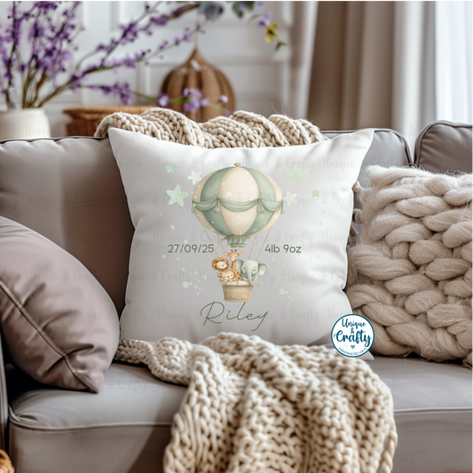 New Baby Air Balloon Cushion