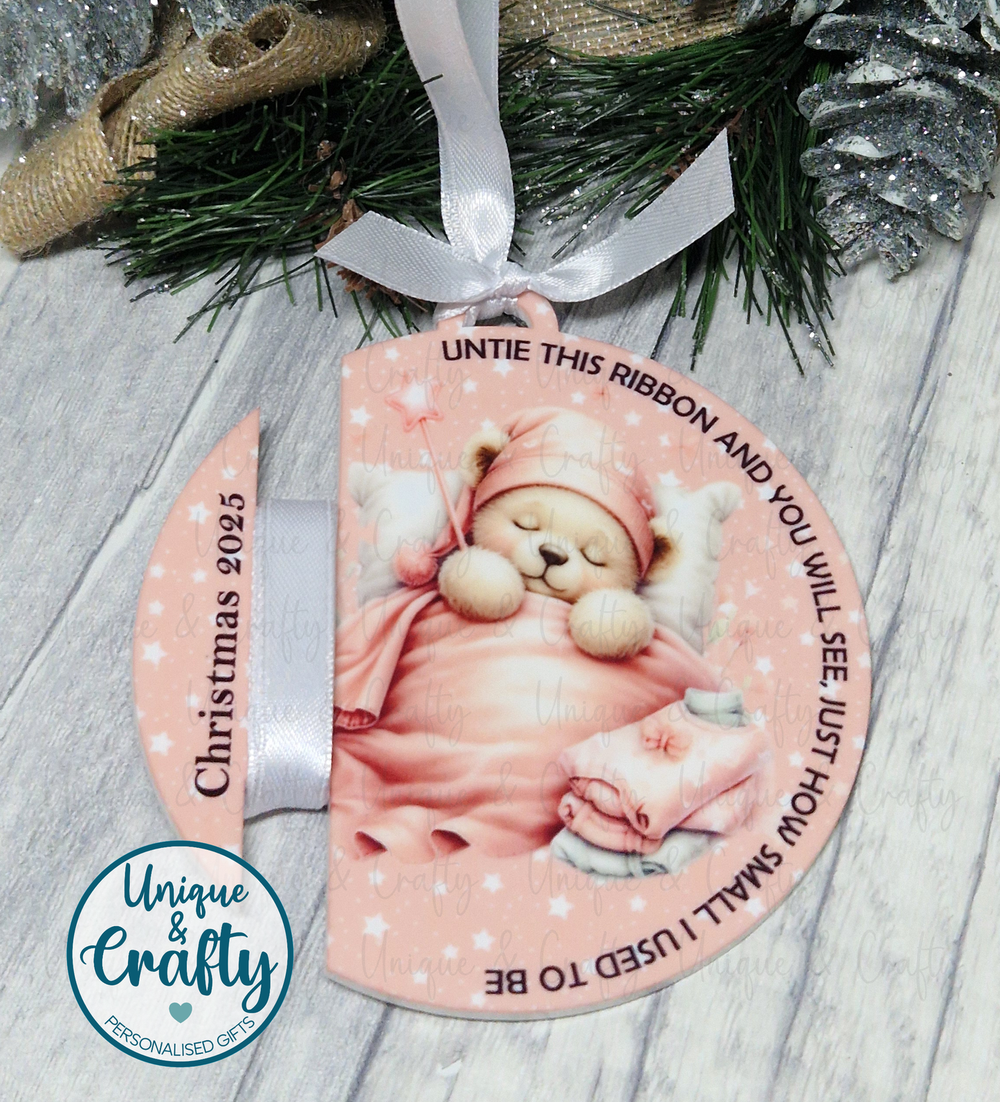 Ribbon Bauble.. First Christmas