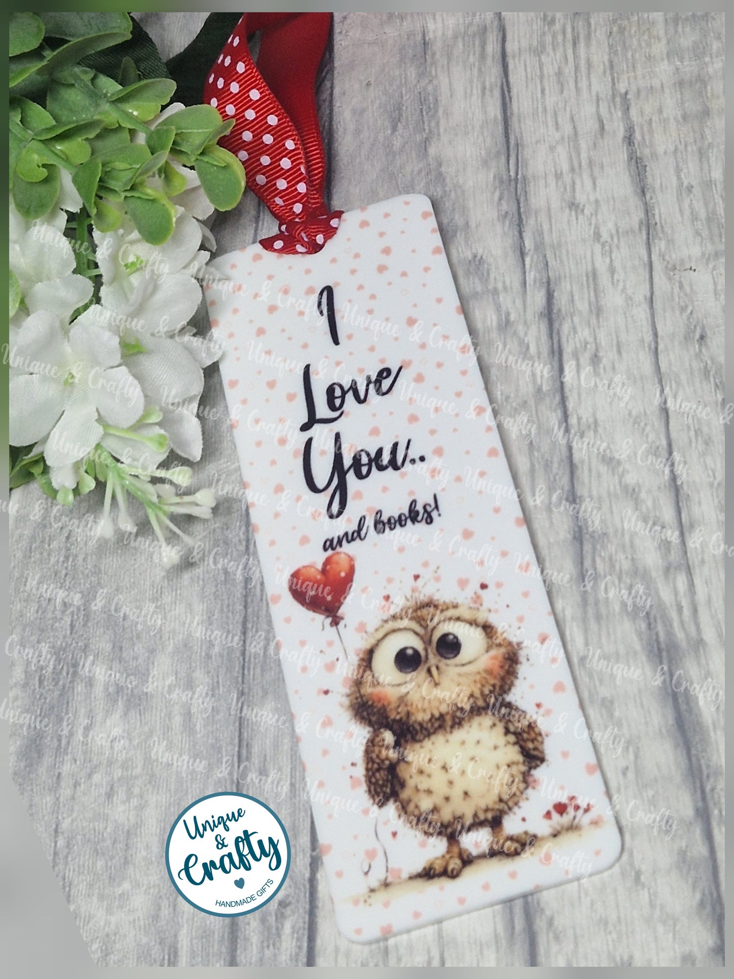 Acrylic Bookmarks for Book Lovers. Cute Illustrated Bookmark Gift. Reader Gift Idea
