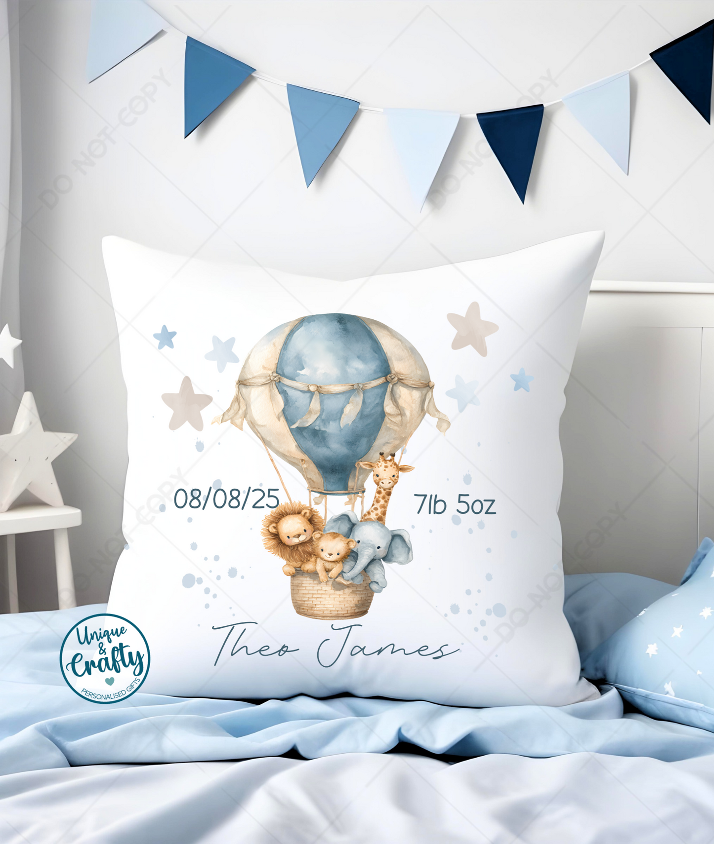 New Baby Air Balloon Cushion